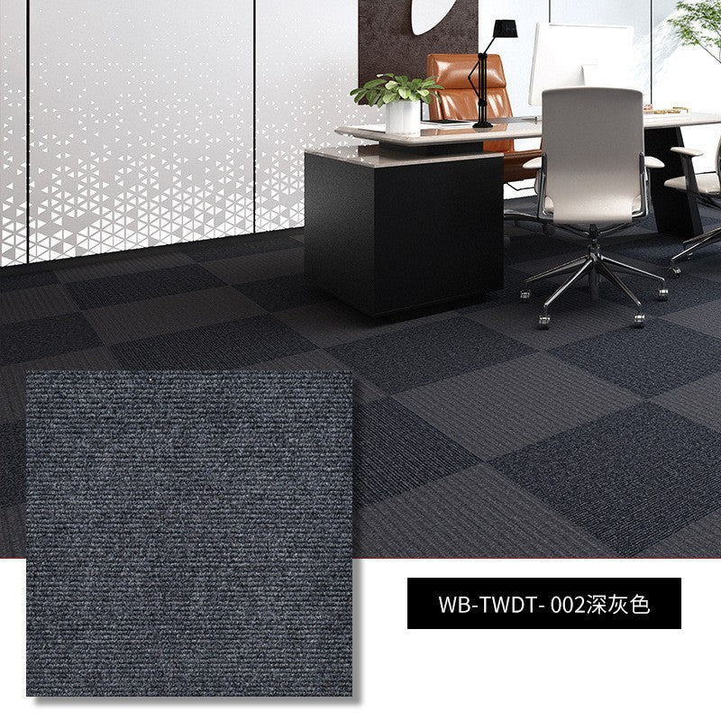 Wholesale splicing carpet square blanket non-slip living room bedroom children's room sound insulation floor mat dirt-resistant cat scratch self-adhesive carpet