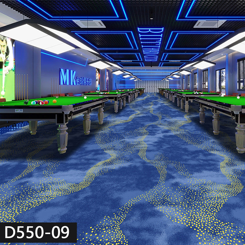 Special nylon non-fading abrasion resistantktv club billiards billiards room commercial carpet for billiard halls