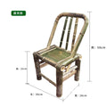 Bamboo chair, bamboo table, bamboo stool, back chair, handmade for homekids small bamboo stool, woven jiangxi rural old-fashioned bamboo chair and stool