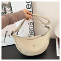 Spring casual macaron color dumpling bag 2026 new versatile crossbody bag women's korean style commuter shoulder bag