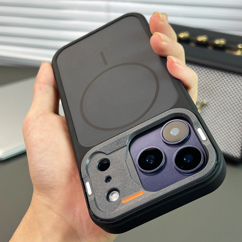 Large window changes in seconds to 17 imitation original magnetic suction apple iphone17promax high-end mobile phone case apple 11 cross-border