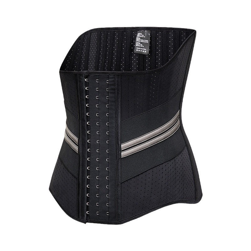 25 bone hourglass goddess [elastic band] latex extended sports shaping waist seal tight waist belt belly belt