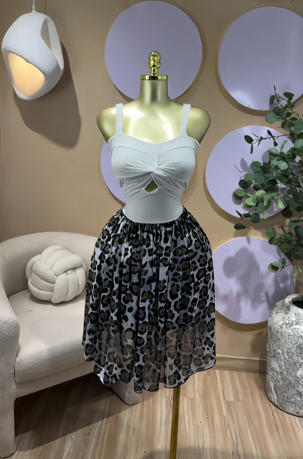 European and american cross-border women's fashion:  early summer new sleeveless backless twist cutout cinched waist ruched mini dress