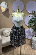 European and american cross-border women's fashion:  early summer new sleeveless backless twist cutout cinched waist ruched mini dress