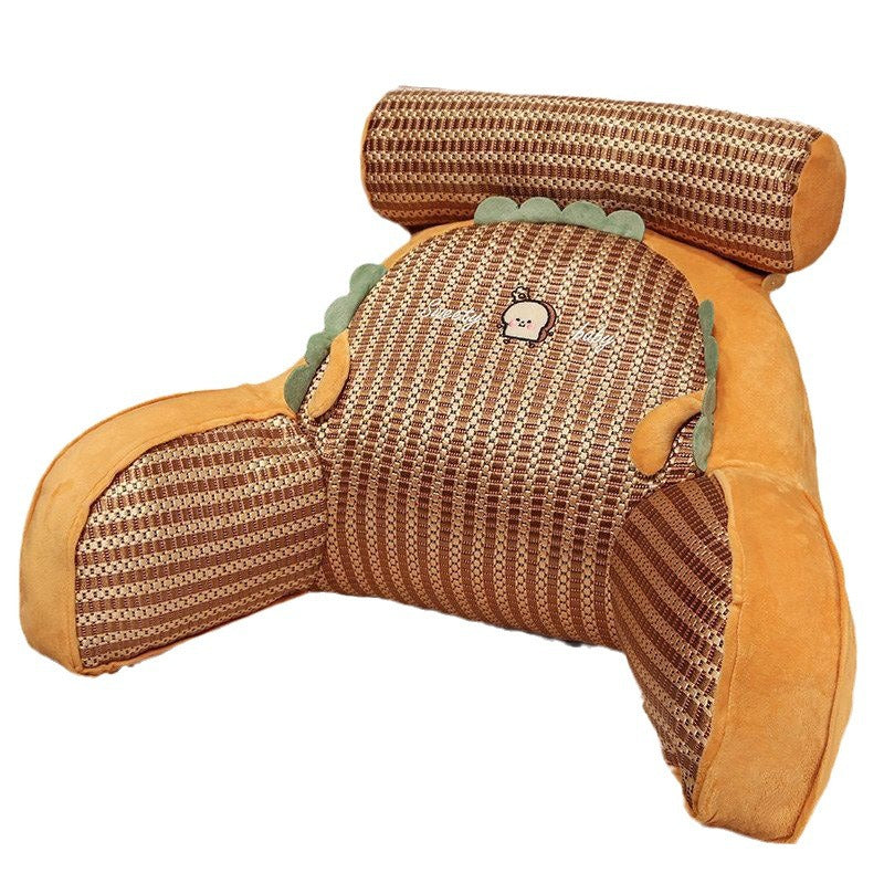 Mat summer bed reading waist pillow bedside cushion soft bag soft bag backrest dormitory sofa pillow bedside