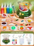 Magic water elf water baby hot pot machine - non-toxic, handmade diy kitchen toy for girls - educational & fun!