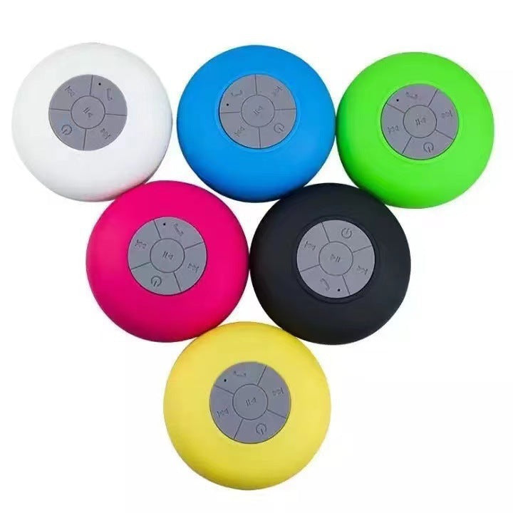 Home bluetooth speaker - bathroom safe, drop-proof, waterproof, outdoor portable mini suction cup bluetooth speaker, wireless speaker