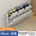Bathroom wall multi-functional hanging slipper rack bathroom punch-free shoe hanging rack door back slit storage rack wholesale