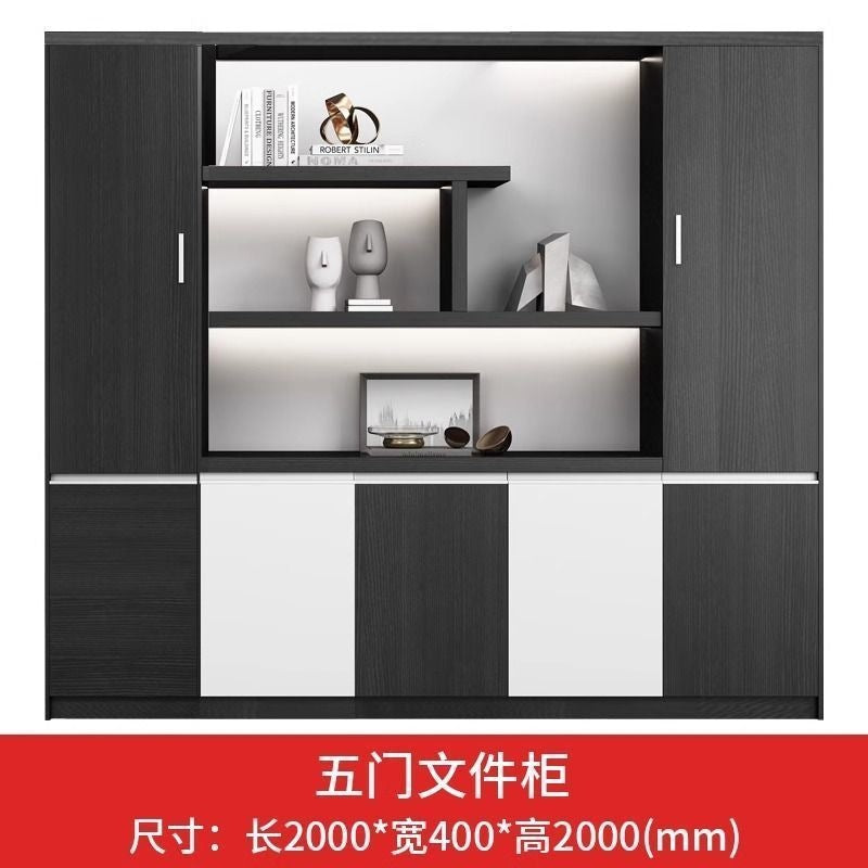 Filing cabinet office background cabinet bookcase storage office wooden modern file cabinet with lock