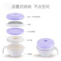 Manual baby food grinder, infant puree bowl, food processor stick, baby food supplement tools and supplies