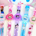 Kids' cartoon light-up watch - marvel spider-man, unicorn, elsa princess - flashing electronic toy watch for boys and girls