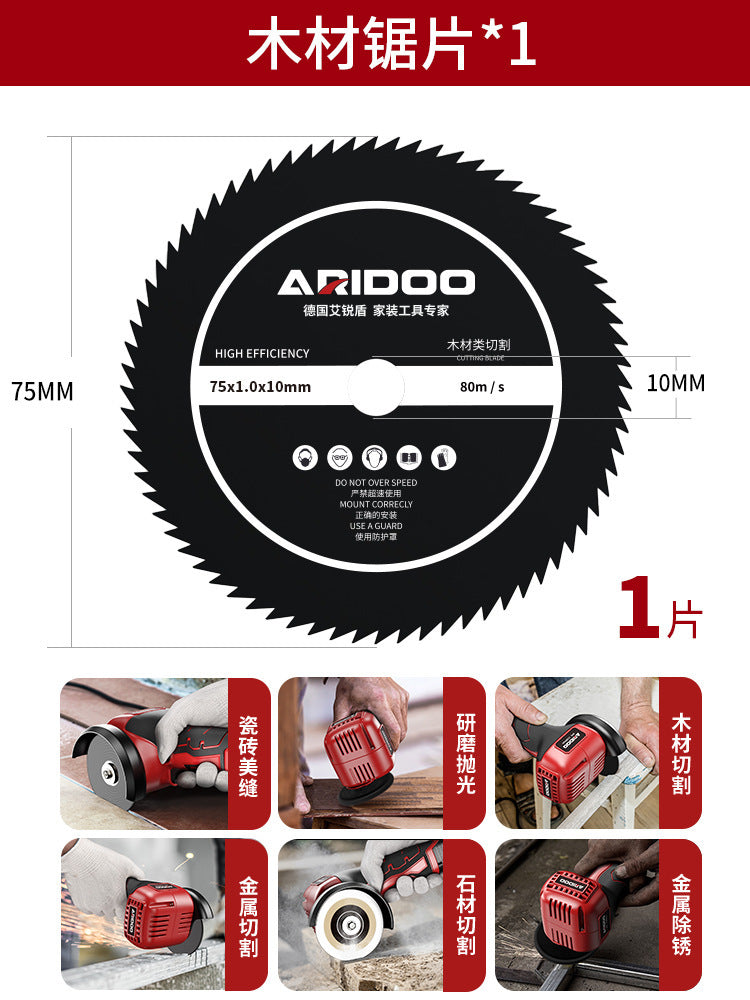 Angle Grinder Cutting Disc Grinding Wheel Disc 100 Type Metal Saw Blade Daquan Wood Stone Slicing Grinding Disc Grinding Disc