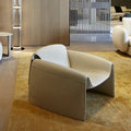Crab chair designer style irregular single sofa chair - living room balcony leisure lazy italian minimalist seating