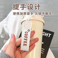 New 316 stainless steel lily of the valley insulated tumbler - stylish, portable coffee mug with dual-drink straw