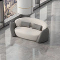 Double seater 1.7m - long - gray + white