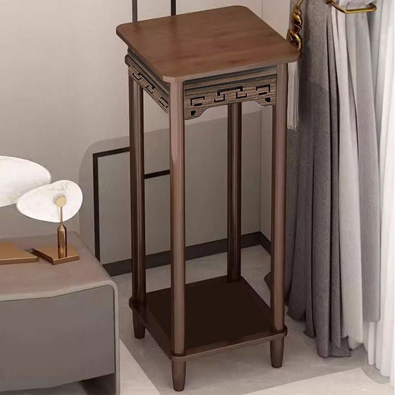 Practical coffee table, wooden side table, corner table, chinoiserie wooden tea table, antique small tea table, accessible luxury bogu rack, ornament rack, entrance cabinet