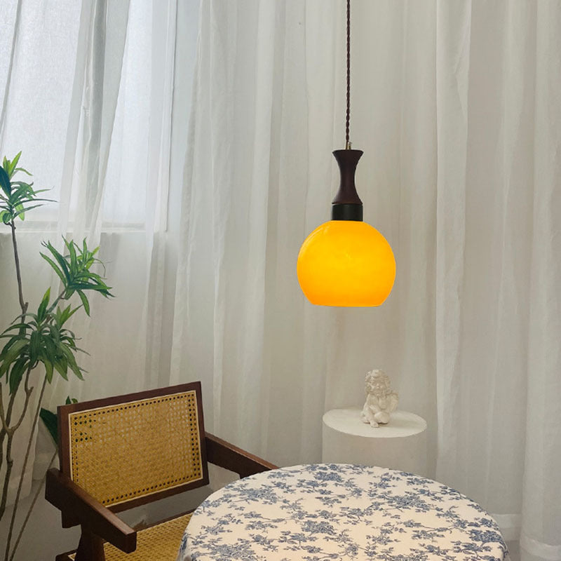 Bauhaus Bedside Chandelier Vintage Italian Space Age Lighting Restaurant Dining Table Bar Single Head Glass Light