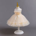 Wholesale girls' sequin tulle princess dress - perfect for kindergarten graduation, evening events, and more!