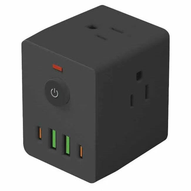 Us standard wireless power strip converter - taiwan china plug adapter - american/canadian power strip