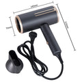 high-power foldable hair dryer for home dormitory hairdressing store hair care hot and cold constant temperature t-shaped hair salon hair dryer