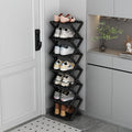 Installation-free shoe rack, simple for home door, foldable dormitory, multi-layer entrance rental house shoe cabinet, shoe storage handy gadget