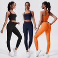 yoga clothing suit outdoor running fitness clothing silm hip lifting sports pants beautiful back pilates yoga clothing for women