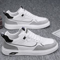 Men's work shoes spring 2025 new waterproof leather youth sneakers men's versatile casual sports trendy shoes spring