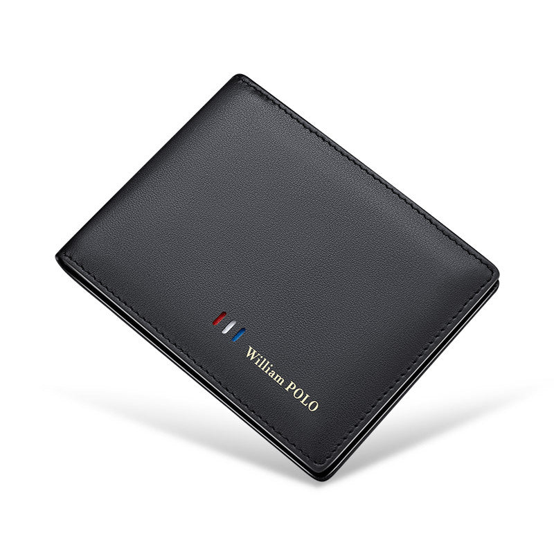 Paul Card Bag Men's Leather Multi-Card Holder Leather Holder Driver's License Holder Wallet Large Capacity Card Bag Men's Wholesale