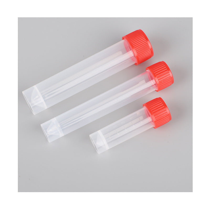 Spot disposable plastic sampling tube storage tube cryopreservation tube 5ml/10ml/20ml disposable collection tube