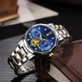 New fashion business men's watch - stylish and trendy design, non-mechanical, waterproof, luminous men's wristwatch