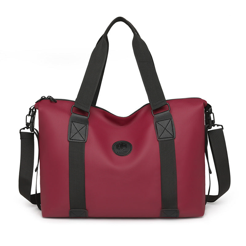 Short business trip lightweight portable storage bag trendy casual large capacity travel bag lightweight wet and dry separation fitness bag
