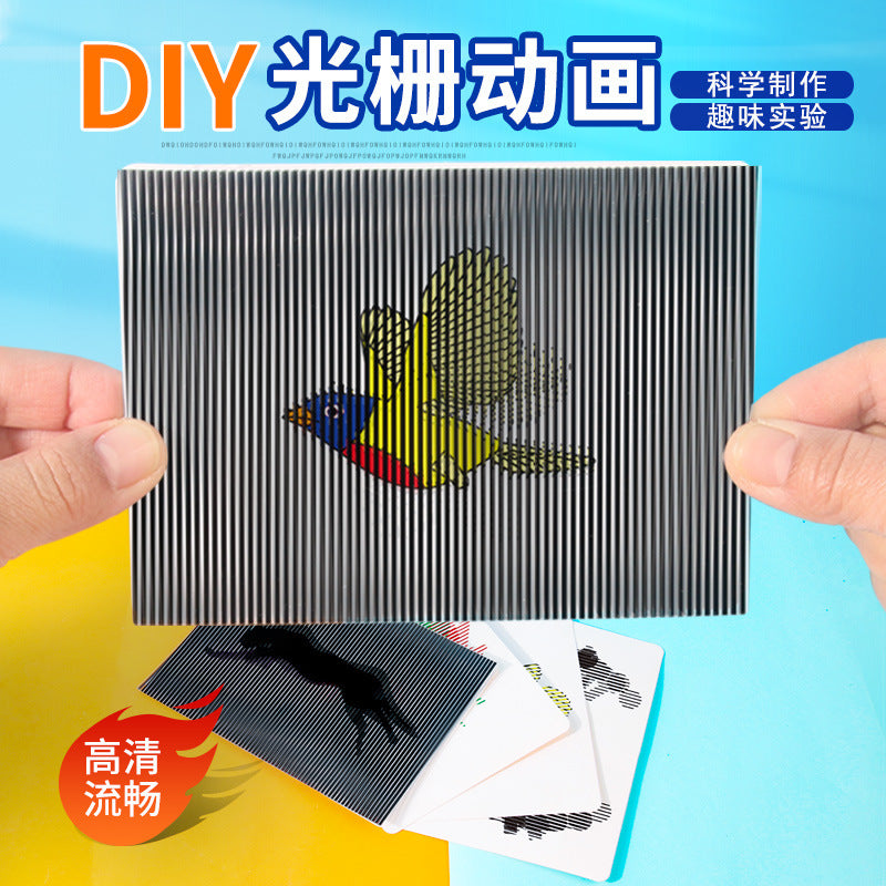 STEM Education Science Raster Animation Children's Handmade DIY Material Pack Hands-on Wholesale Technology Small Production Kit