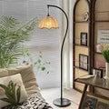 Retro style floor lamp living room sofa side atmosphere medieval wabi-sabi style bedroom study corner floor lamp