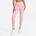 High-strength high-waisted tummy control yoga pants - women's summer lightweight, butt-lifting, breathable workout leggings