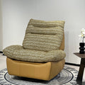 Overseas version smart electric leather lazy sofa space capsule multifunctional lazy rocking chair rotatable reclining single chair