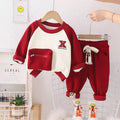 Boys' fall/winter outfit set : trendy and stylish kids' clothing, cool and fashionable baby clothes, popular and chic hoodie set