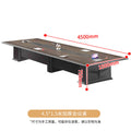 Saint li painted conference table and chair set - rectangular table for negotiation, reception, and modern conference room use