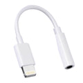 Apple lightning to 3.5mm headphone jack adapter - audio converter for live streaming