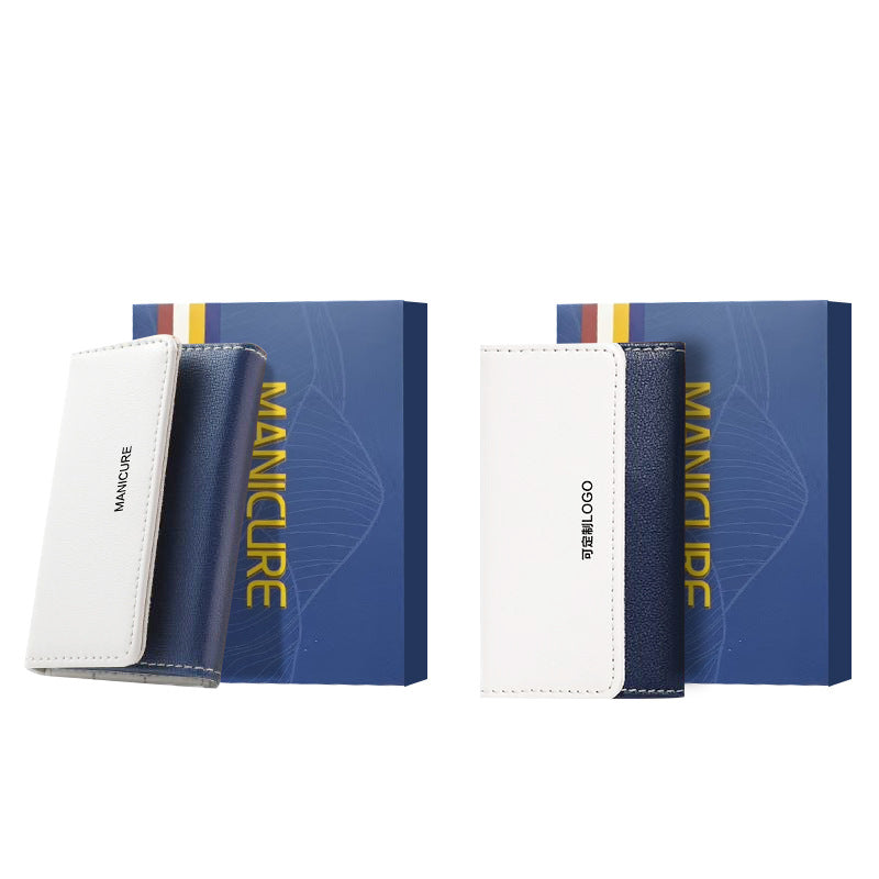 Stainless steel angled tip nail clippers manicure tool set - wholesale available, starting from one piece. high-quality nail clippers for home use