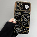 Large window electroplating suitable for apple 15pro butterfly starry sky mobile phone case iphonexr/13 bracelet soft protective cover
