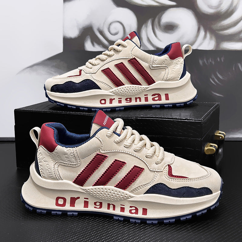 Autumn winter men's shoes breathable sports casual dad shoes meneasiest for matchtrendyfashion shoes lightweight forrest gump shoes for men