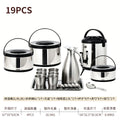 Large-capacity stainless steel milk tea bucket, special thermal insulation bucket for stall stalls with faucet, milk tea shop small tea bucket, soy milk bucket