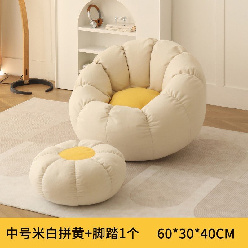 Popular bean bag lazy sofa bedroom for home double tatami lounge chair balcony casual reclining sofa