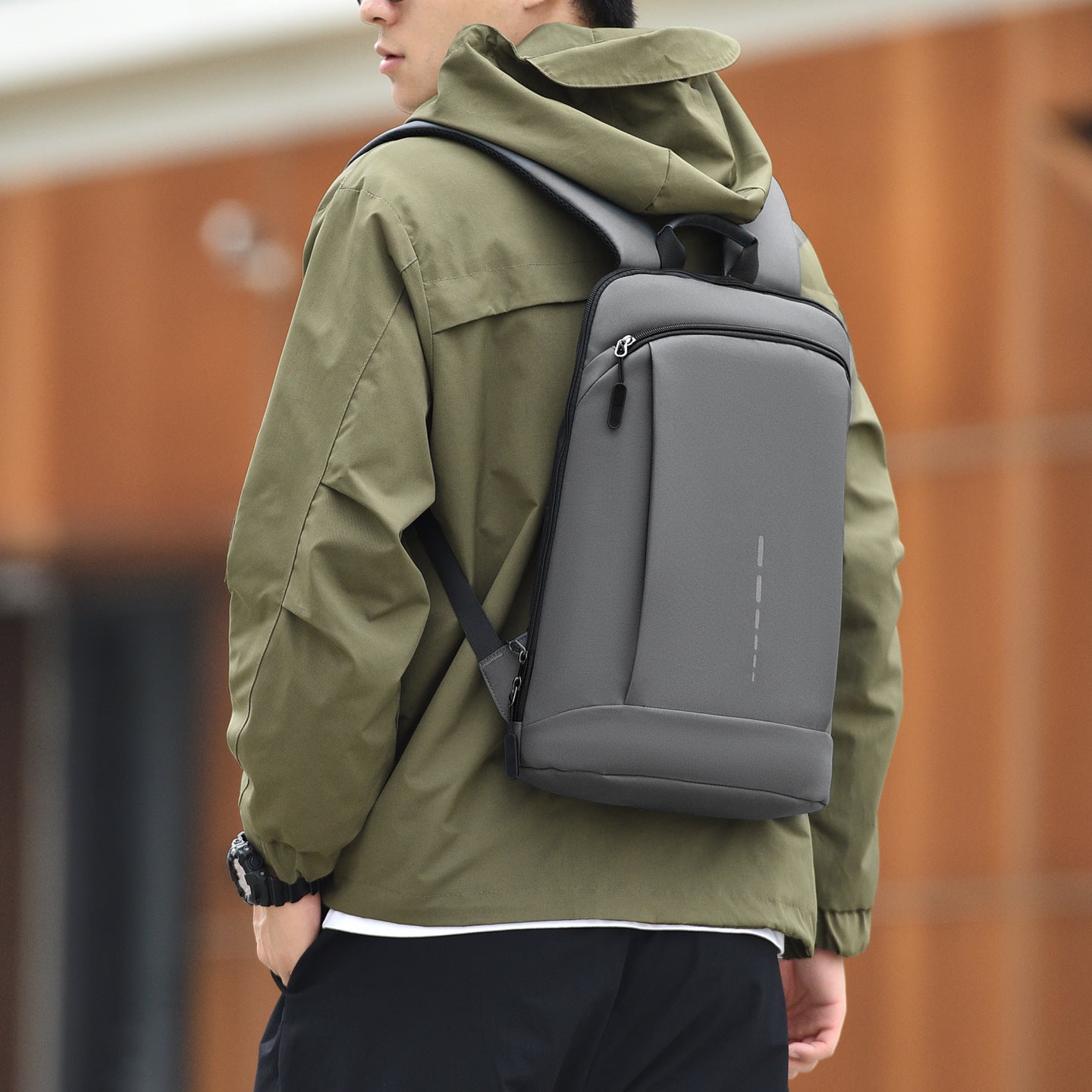 New men's backpack Korean version computer bag men's bag backpack men's backpack lightweight business leisure backpack