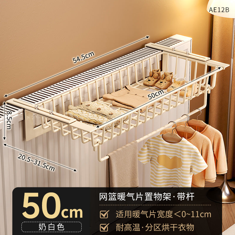 Radiator clothes hook clothes drying rack heating viewing special hook rack drying clothes shoes and socks rack drying rack