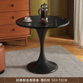 [load-bearing upgrade - enlarged base] black marble tulip 50*50*73cm