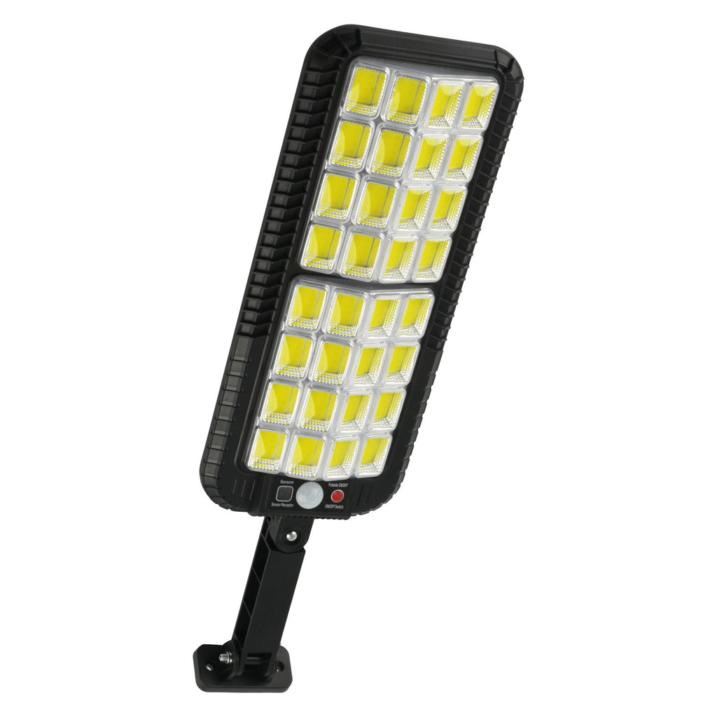 Cross-border new super bright outdoor waterproof solar human body induction multi-functional garden road lighting LED street light