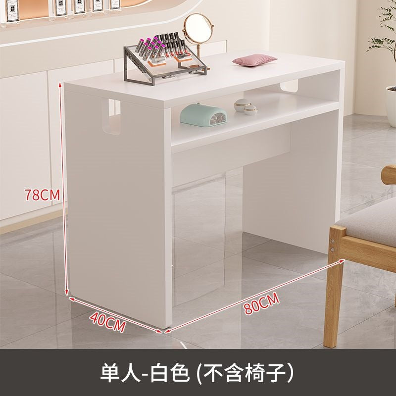 Chinese style manicure table modern casual desk fashion popular single double economical retro style manicure table