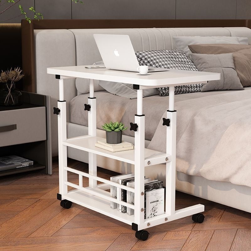 Lift study table bedside table bedroom simple bed computer bedroom lazy table movable office simple desk