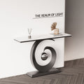 Accessible luxurycasual slate console table italian normcore creative modern entrance hall corridor cabinet wall-mounted narrow table